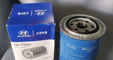 Lọc nhớt sắt Hyundai 3.5T